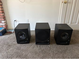 Presonus Sceptre 8 monitors and sub