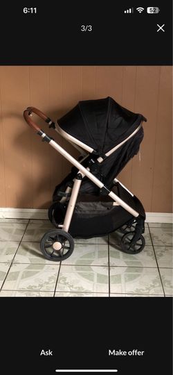 MOMBEBE STROLLER AND BASSINET!!!