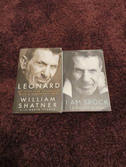 I Am Spock + Leonard, Books