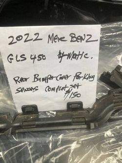 2022 Mercedes-Benz GLS450 Rear Bumper Parking Sensor Complete Set