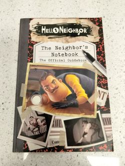 Hello Neighbor The Neighbors Notebook Official Guidebook Book
