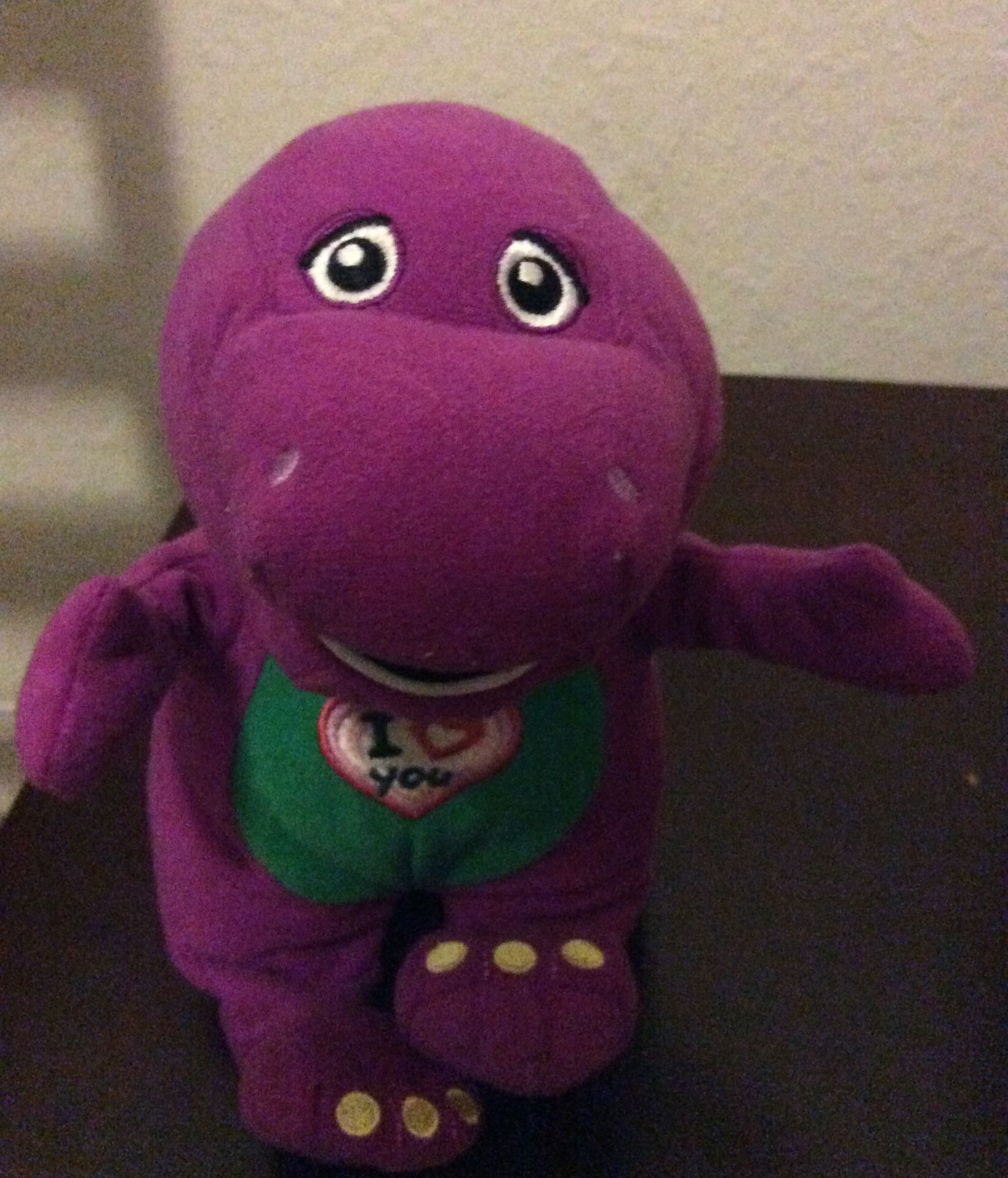 Barney batter toy