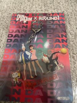 Dan Da Dan X Round One Collab Keychain