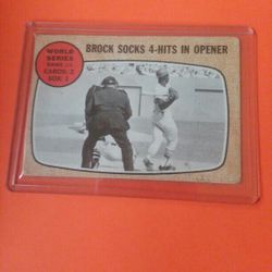 1967 World series Game: 1 