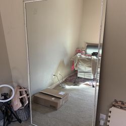 Large Mirror No Frame