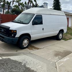 1998 Ford E-250 High Roof Cargo Van – 175k Miles 