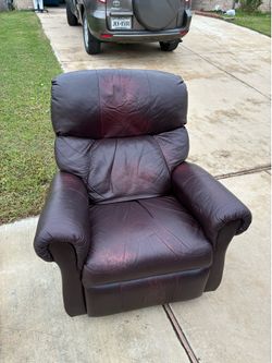 Lazy boy sofa leather