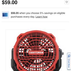 Craftsman 20v Fan