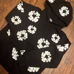 2023 Denim Tears The Cotton Wreath Sweatshirt 'Black'