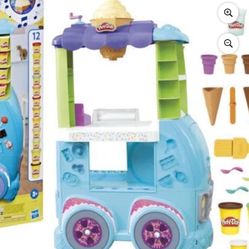 Ice cream play doh truck