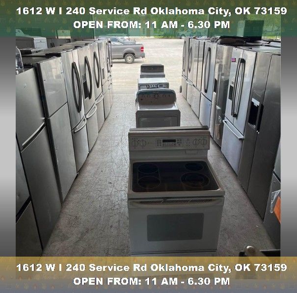 Appliances, Refrigerator, Dryers and much more
