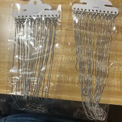 24pcs Snake Chains Silver Plated 18inch 