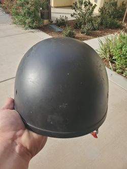Motorcycle helmet.