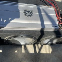 subs box and amps