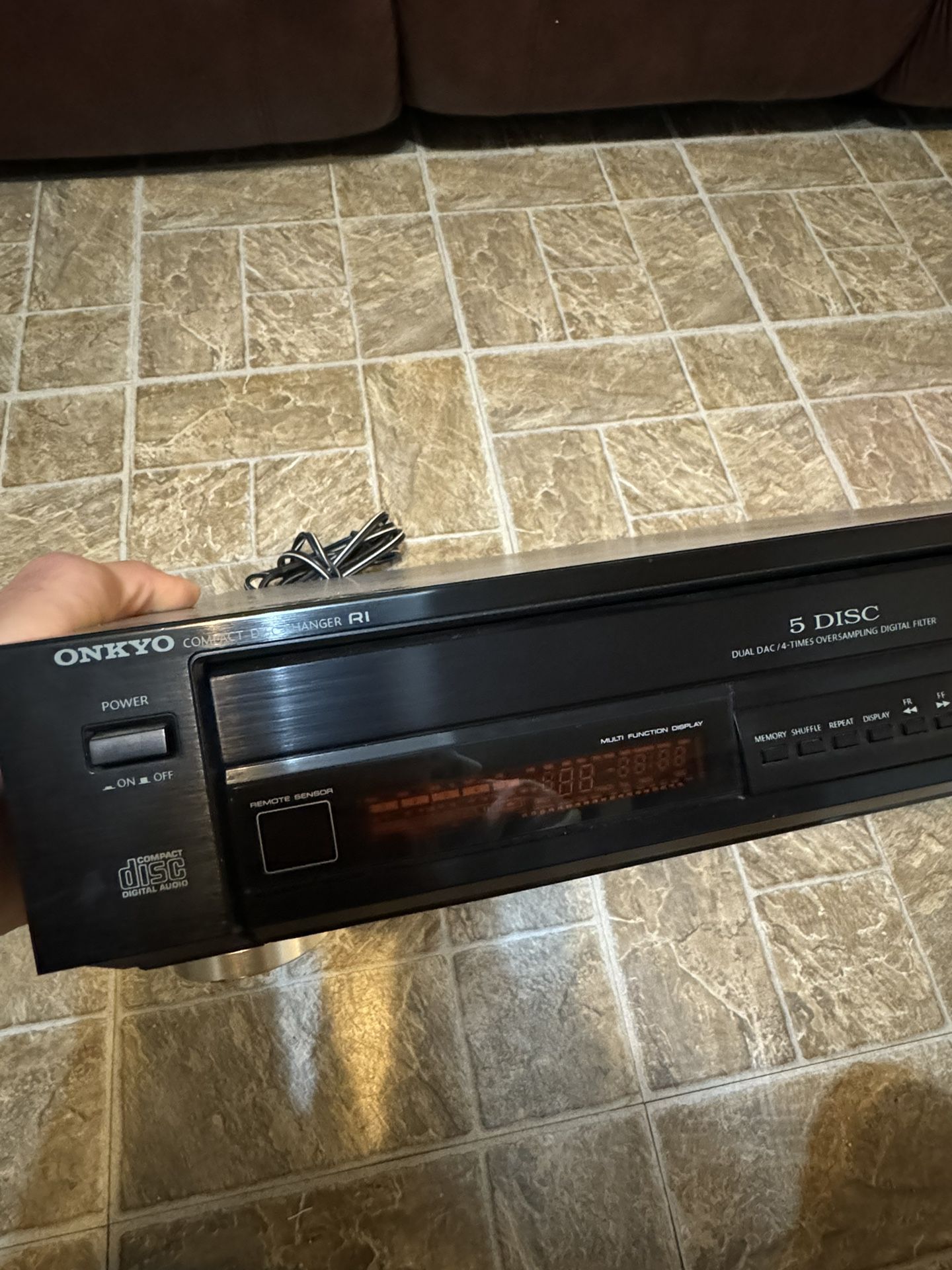Rare Onkyo DX-C200 Audiophile 5 Disc CD Changer CD Player