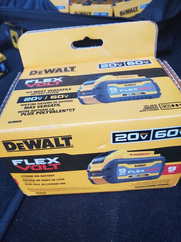 Dewalt Battery Flexvolt 9 Ah