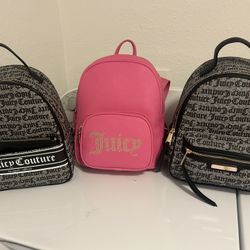 3 Juicy Couture Backpacks 
