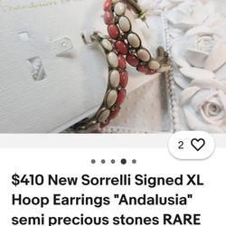 Sorrelli Earrings W/pendant