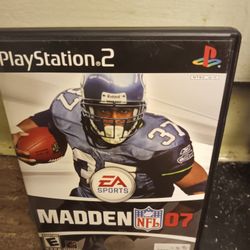 !!PS2  Madden 07