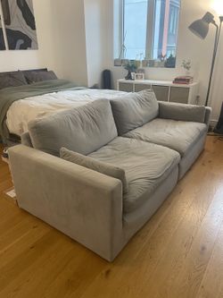 Grey Fabric Sofa