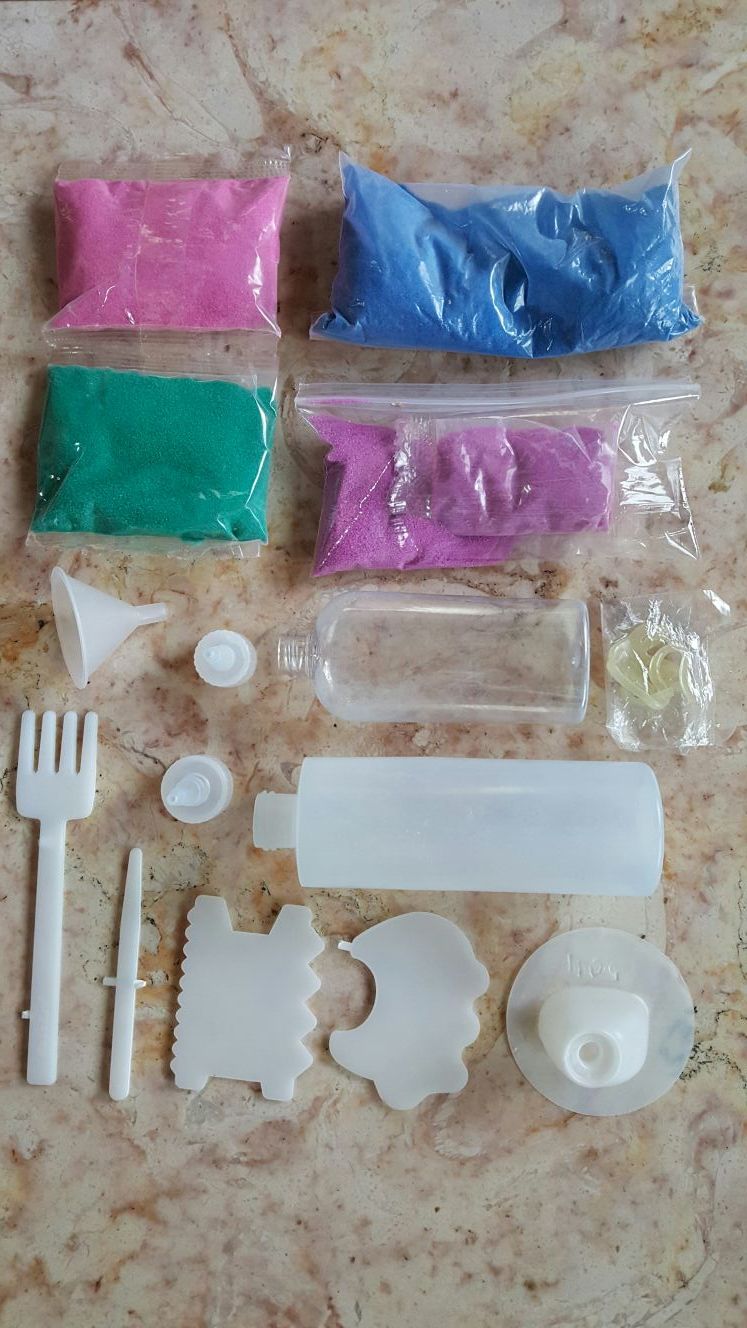 Vintage Sqand Underwater Sand Craft Toy 90's Play Sand Roseart