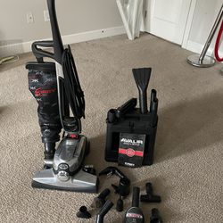 Kirby Vacuum Cleaner and Carpet Cleaner with attachments and owners manual 