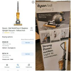 DYSON- Ball Multi-Floor 2 Bagless Upright Vacuum 