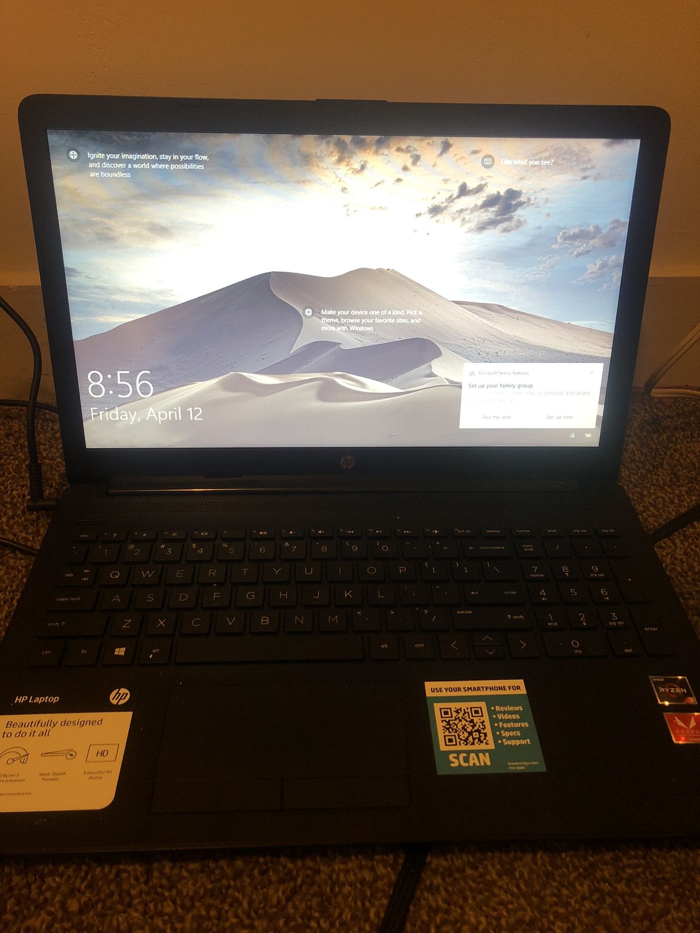 Hp 15.6in Laptop 