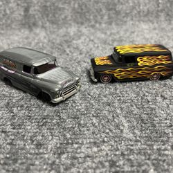 Road Ratos” De Jada Toys.. 1957 custom Chevrolet vans 1:64 scale 👇🏻👁️ The Description CsH 