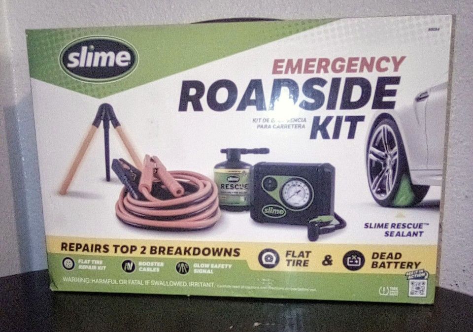 SLIME EMERGENCY ROADSIDE KIT