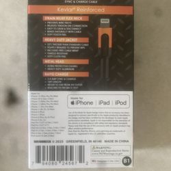 Roughneck Sync & Charger Cable