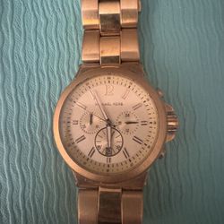 Women’s Gold Michael Kors Watch