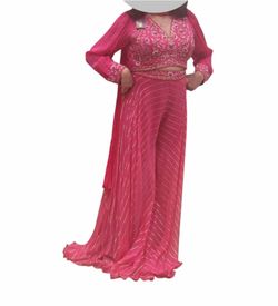 Indian Dress - Pink Palazzo Pant Set