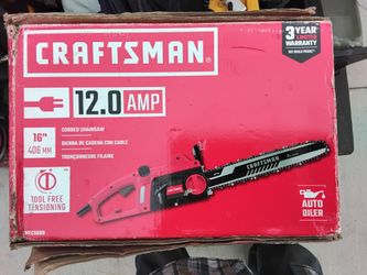 ***BRAND NEW ***Craftsman 16" corded Chainsaw