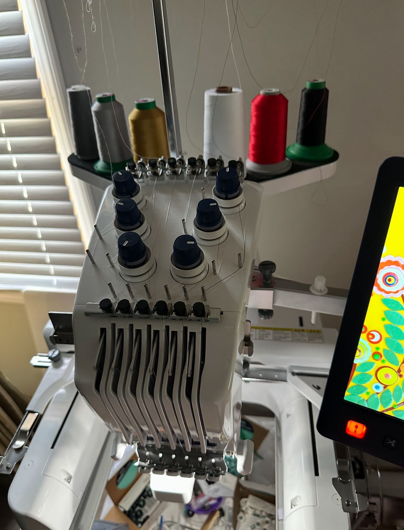 6 Needle Brother Embroidery Machine