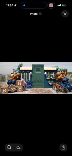 Ralph Lauren Backdrop party decor birthday