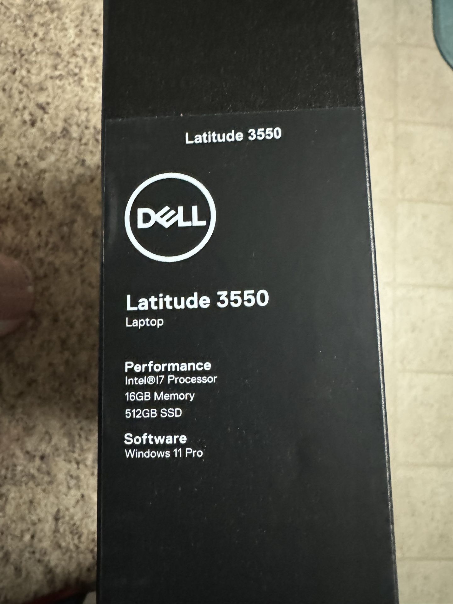 Dell Lattitude 3550 - Brand New In Box - Seal Never Opened