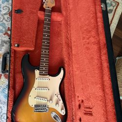 60th Anniversary Fender Stratocaster Guitar (case not included)