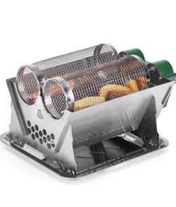 Deerfamy Charcoal Grill Rotisserie Kit Electric BBQ Grill