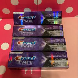 CREST 3D WHITE CHARCOAL .