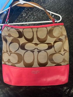 Coach pink purse
