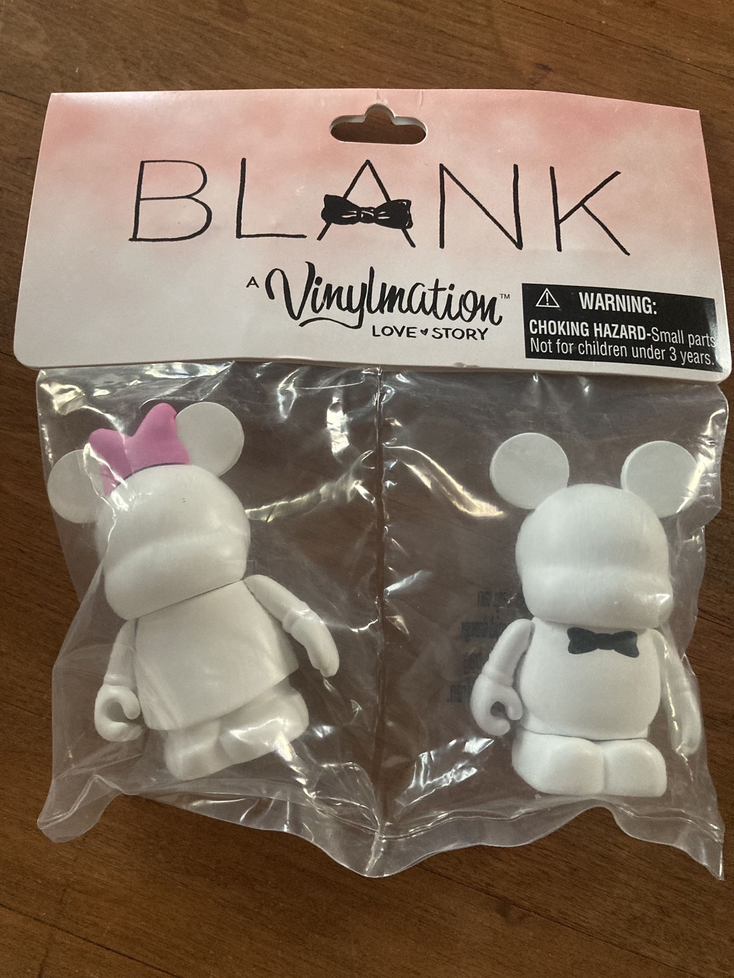 Disney Blank Mickey & Minnie Vinylmations