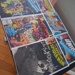 Comic Lot Of 6 * Amazing Spiderman, The InHumans, West Coast Avengers,XFORCE, Darkhawk, Union!