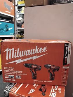 MILWAUKEE M12 2 TOOL COMBO KIT