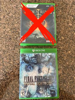 Xbox games Elden Ring Final Fantasy XV