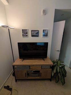 Industrial TV Stand Media Console