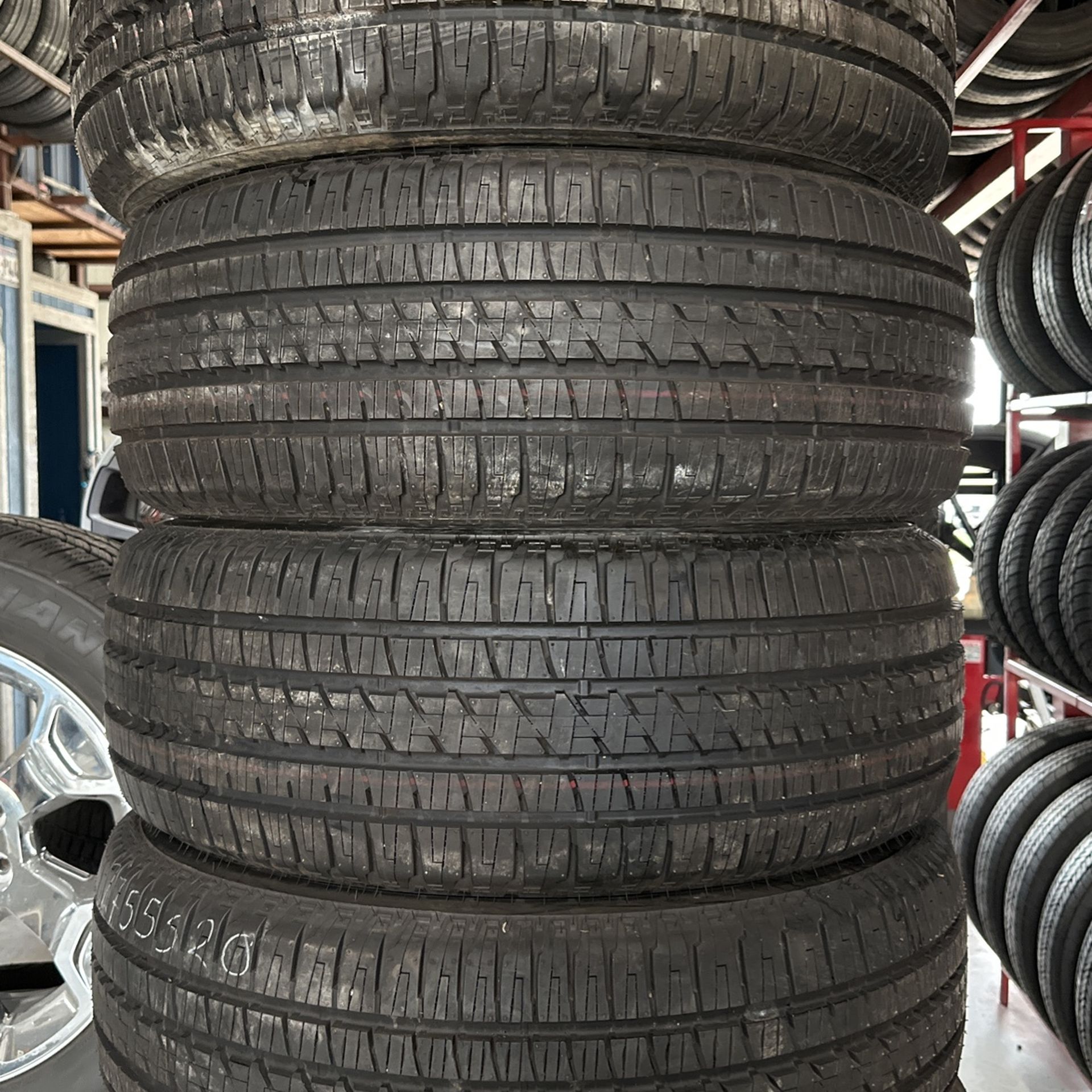 New Bridgestone Tires Take Offs