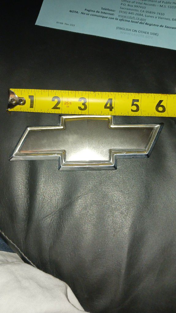 Chevy Cruze Rear Emblem