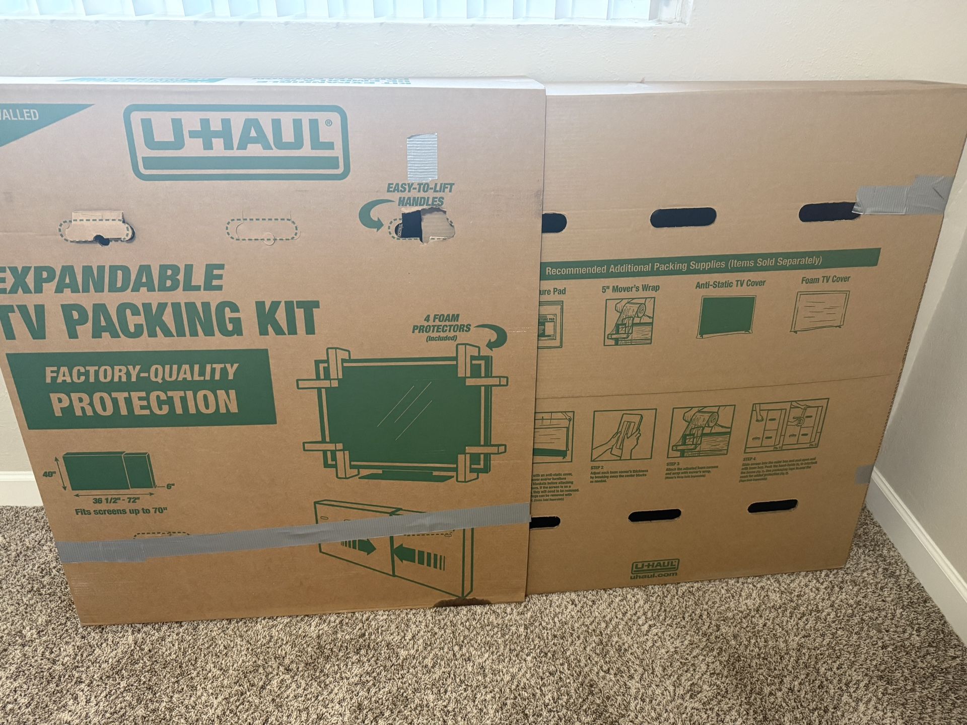 Moving Boxes For Large TVs
