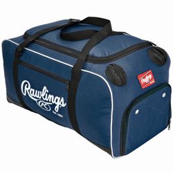 Rawlings Covert Player Baseball Duffle  Bag, Navy. 